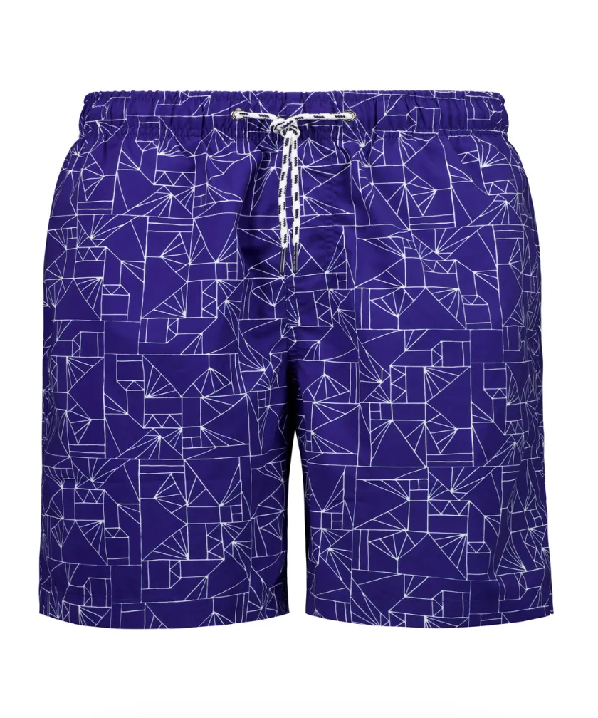 Shore Club Swim Shorts Capri Geo