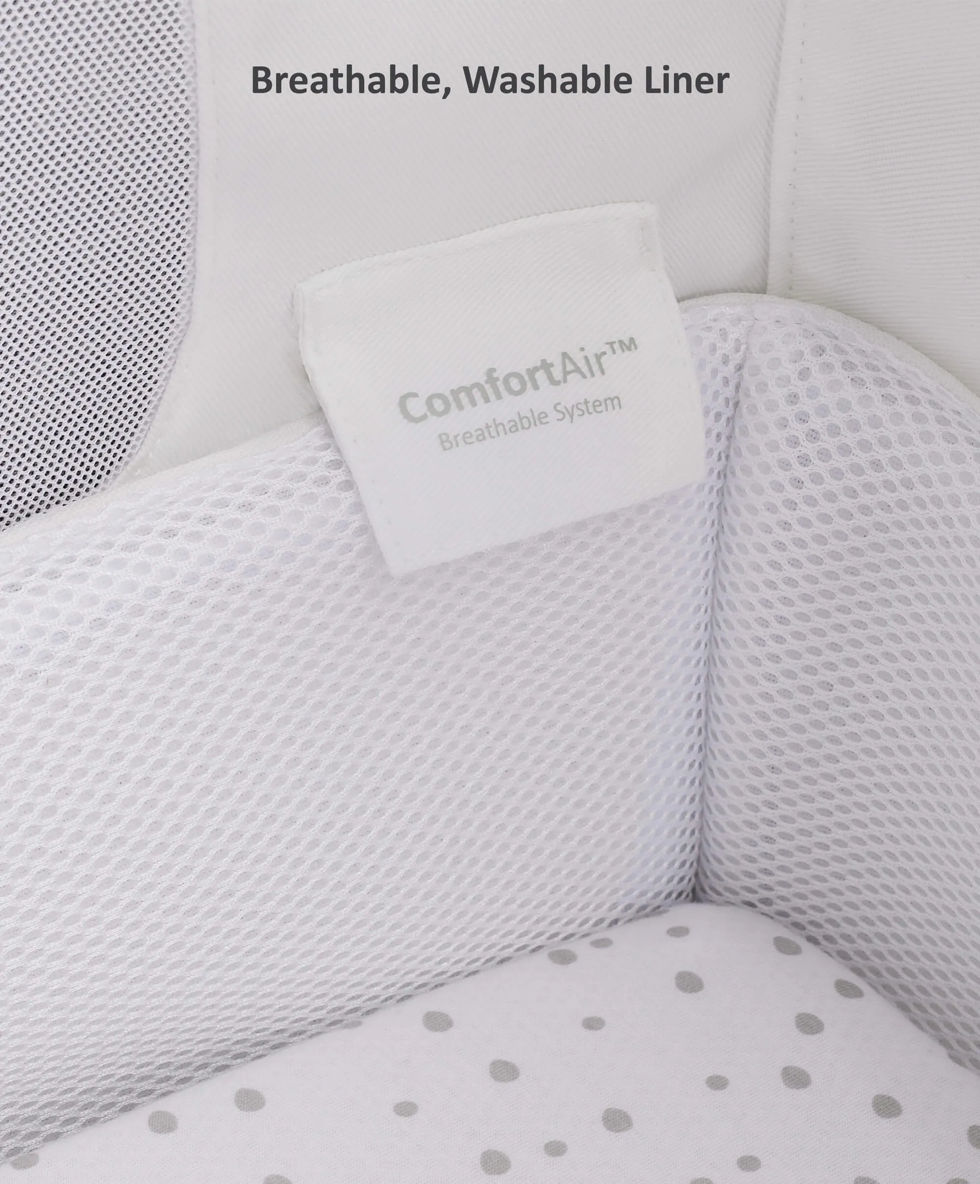 SnuzPod4 Bedside Crib - Sage Green