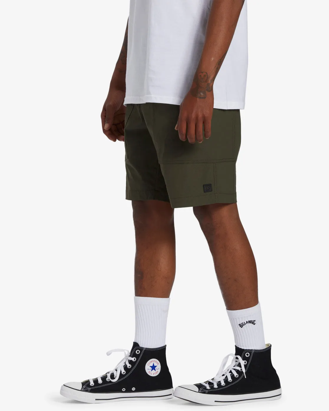 Surftrek Trail Climber 19" Cargo Shorts - Military