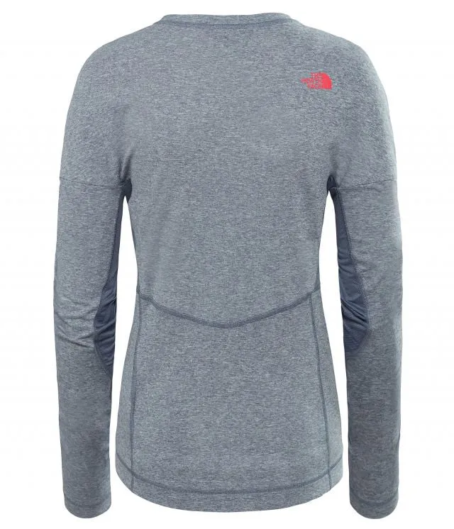The North Face 3K2Q Women&#39;s Inlux T-Shirt Grey T93K2Q-2Lv