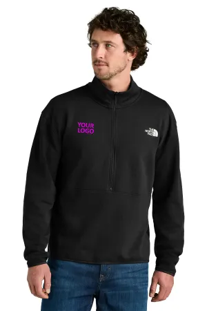 The North Face Double-Knit 1/2-Zip Custom Fleece, Black