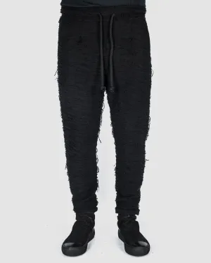 Threaded drawstring pants