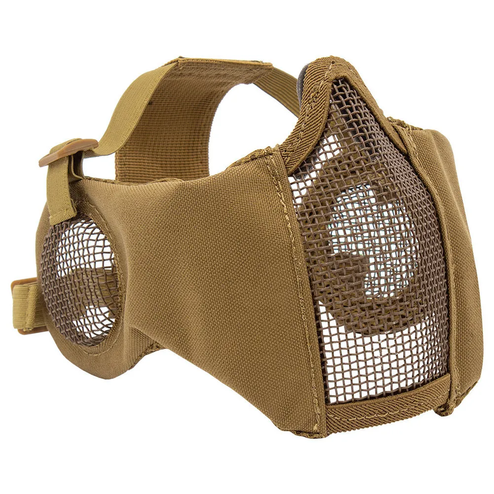 Valken Tactical ZULU Airsoft Lower Face Steel Mesh Mask