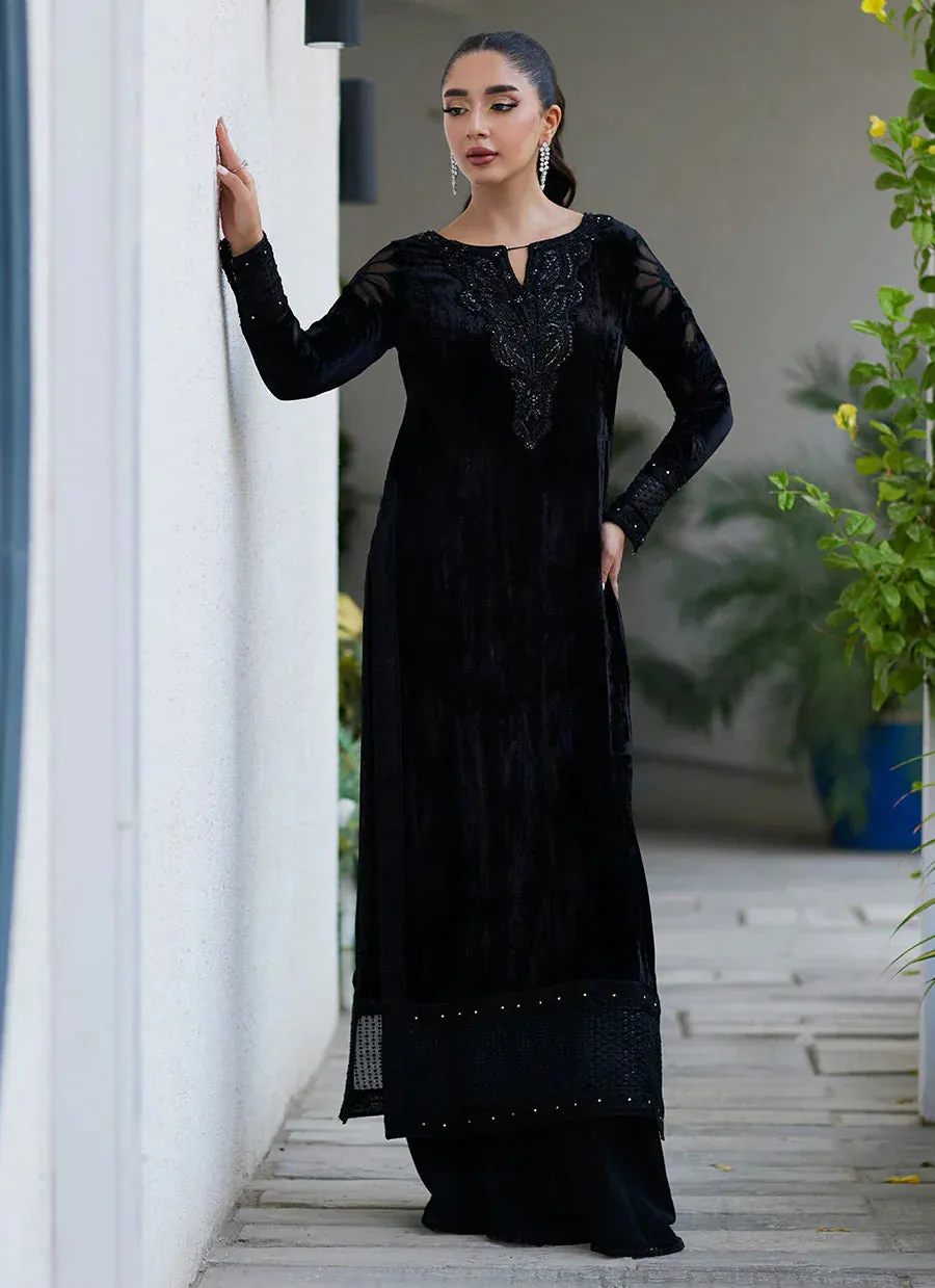 Velvet Revolt 23 - Afrin Onyx Cutwork Shirt