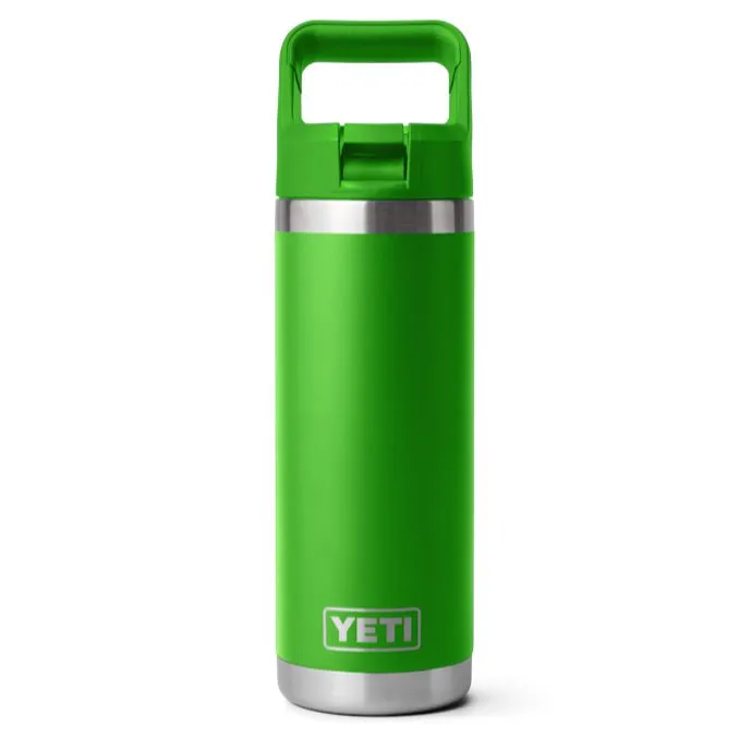 YETI 18 oz Rambler Water Bottle with Color-Matched Straw Cap