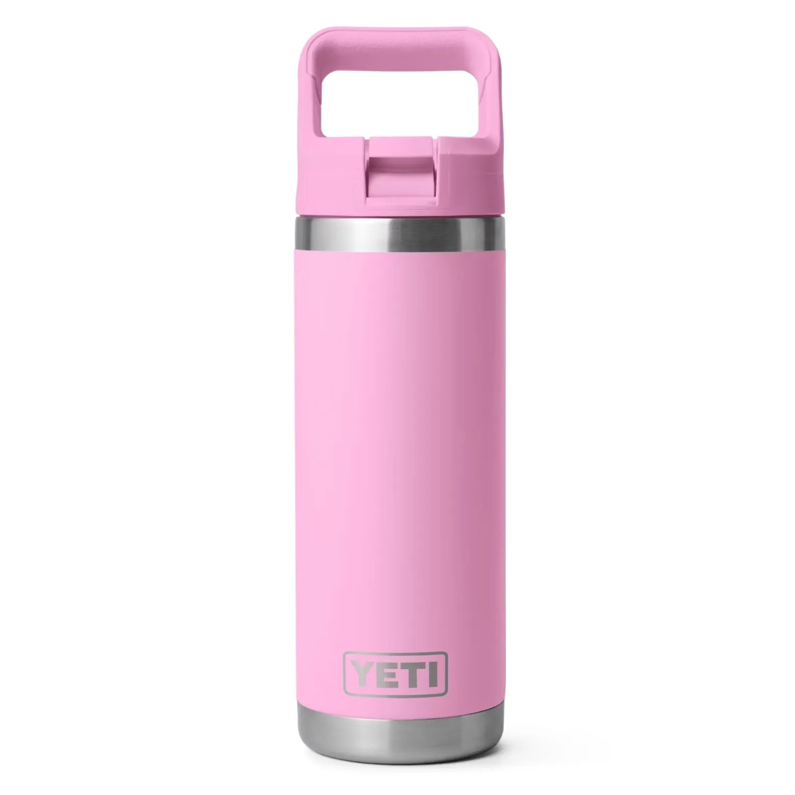 YETI 18 oz Rambler Water Bottle with Color-Matched Straw Cap
